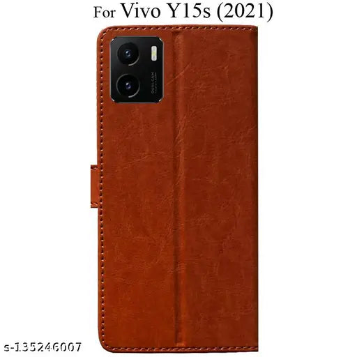 Maxshad Flip cover For Vivo Y15s 2021