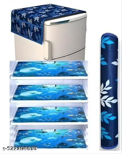 MSC Refirgerator Combo-- 1 fridge top cover, 1 Handle Cover, 4 Mats