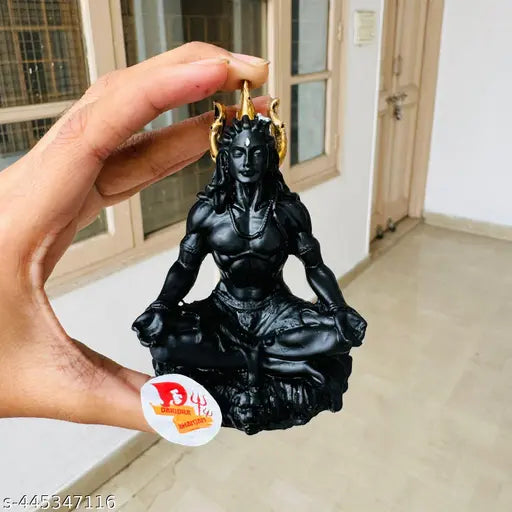 Mahayogi Shiva idol adiyogi shiva statue for car dashboard Shiv shankar bholenath murti