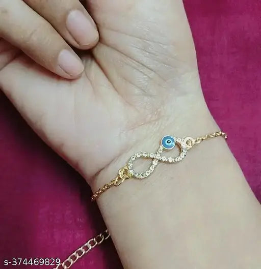 evil eye bracelet friendship band bracelet beaded chain bracelet