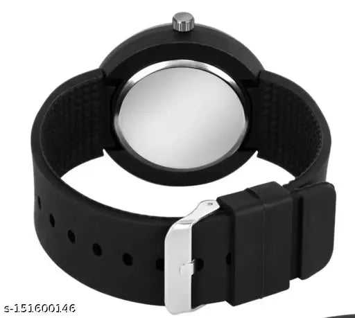 Classic black wristwatch for men |  Stylish black timepiece | Modern men's black watch | Black stainless steel watch | Timeless black design for men | Modern Men's Black Wristwatch |  Classic Black Stainless Watch | Sleek Black Strap Watch