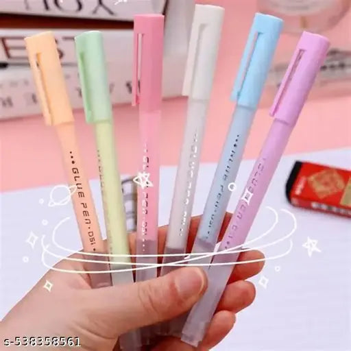 Pack of 4 MultiPurpose Glue Pen Stick | Decoration, Craft, Scrapbook Non Toxic Glue Pen
