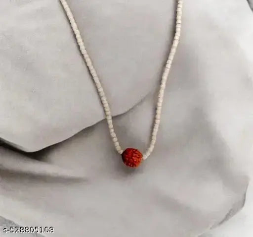 Tulsi mala pack of 1 tulsi mala, rudraksha mala, and hanuman tulsi mala  Original tulsi mala Brown Handmade Tulsi kanthi  mala holy wood beads chain for neck wearing. Rudraksh with Tulasi Kanthi Mala, Tulasi Original kanthi Mala use Male & Female Beads Wo