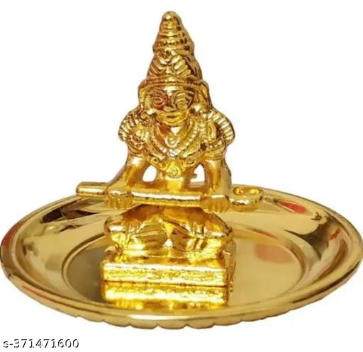 Maa Annapurna Devi – The Goddess of Food and Nourishment Vastu   ( Golden) Pooja Kit (Golden Plated) Brass Yantra  (Pack of 2)