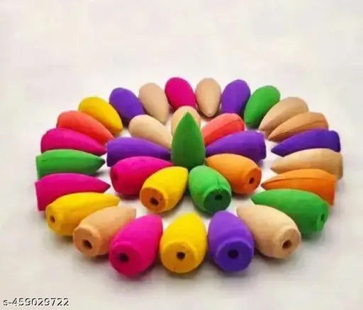 Lord adiyogi mahadev Shiv adi shankara blackflow cone incence holder shiv Decorative showpicece with 60 free fragrance smoke backflow incence stick cone