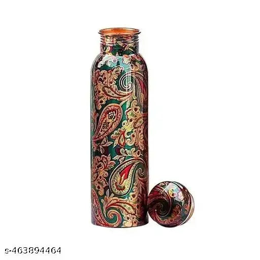Printed Copper Water Bottle , Printed bottle, Printed Copper Bottle, Water Bottle,  Copper Bottle
