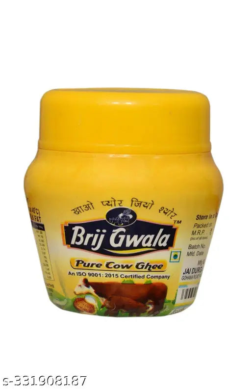 Brij Gwala Desi Ghee 200ml Jar pack of -6