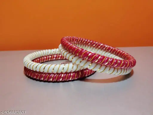 TARPACHn red white plastik bangle