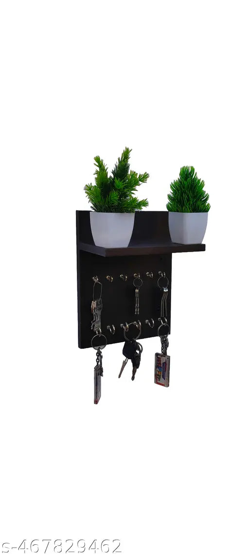 Well wooden key holder