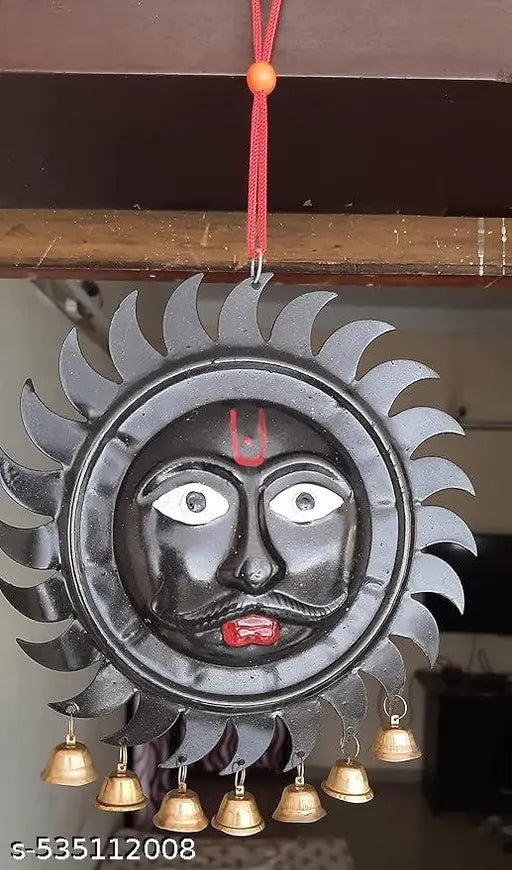 Copper Sun Wall Hanging  Sun God Wall Art  Surya Dev Hanging  Copper Decorative Wall Plate  Spiritual Home Decor  Indian Traditional Decor