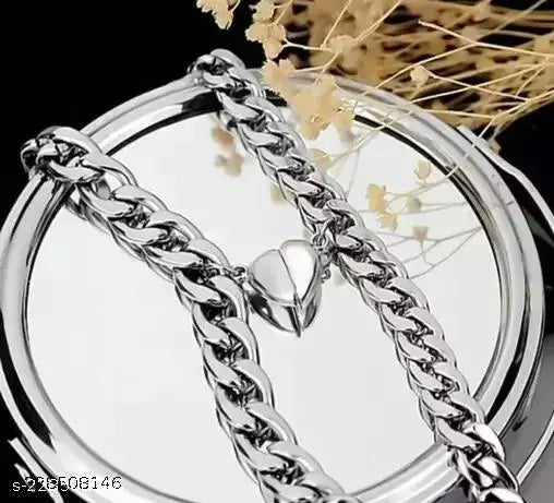 New Design Heart Magnetic Couple Bracelets For Lover Men Women Love Chain Link Bangle Charm Bracelet