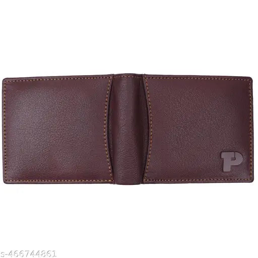 THE PREPPY BROWN Mens Leather Wallet Leather Wallet for Mens with RFID Blocking Mens Wallet