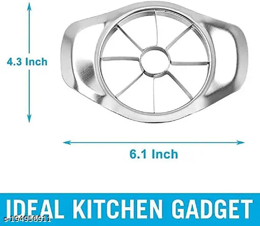 Skuas Stainless Steel Apple Cutter with 8 Blades Fruit Slicer Kitchen Accessories