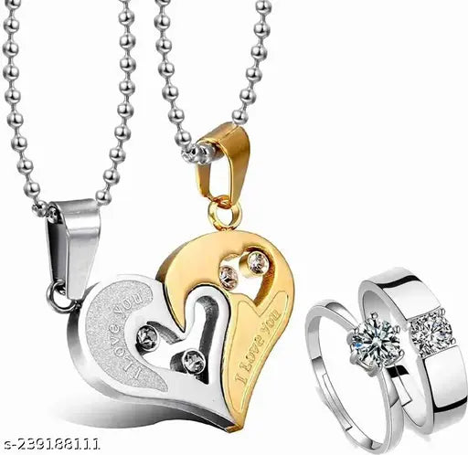 Est couple pendent and ring for couple best quality product