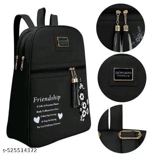 FLOWER PRINT BACKPACK