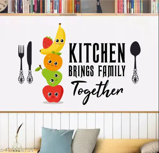"Kitchen Quote" wall sticker