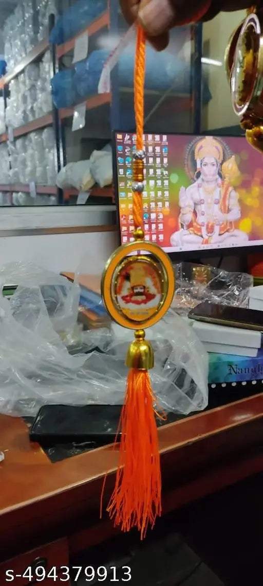 Premium Quality Khatu Shyam Ji Car Hanging Ornament|Car Hanging Set of 1