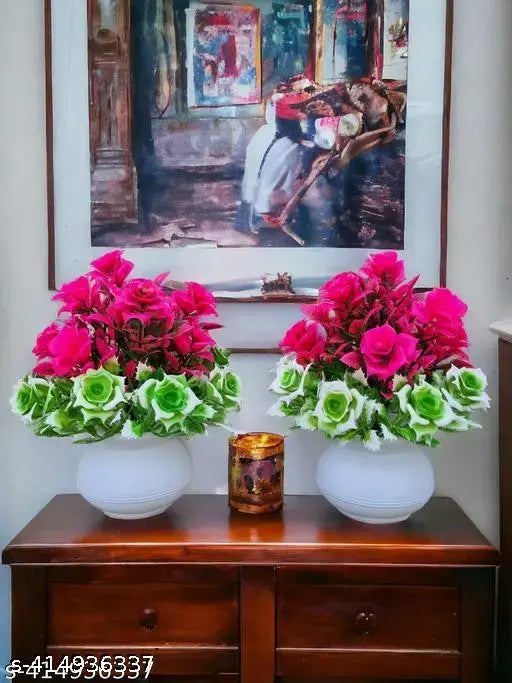 Fancy artificial flower for home kitchen and other place like temple office