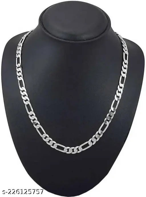 stylish sachin silver best quality chain figaro for men and boys