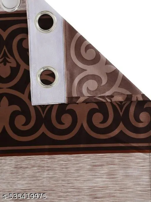 Sirjanhaar Presents Beautiful Tree Printing Panel  curtains, Pack of 4