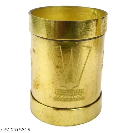Brass Kubera Kuncham (7 cm)