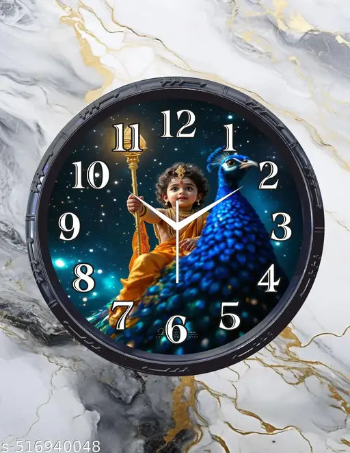 PLASTIC WALL CLOCK