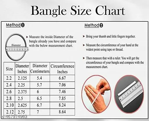 Govindam Gold Matte Plated Temple Jewelry Lakshmi 6Pcs Bangle Set