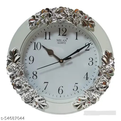 Stylish  Vintage Round Wall Clock for Home & Office – Decorative Designer Clock