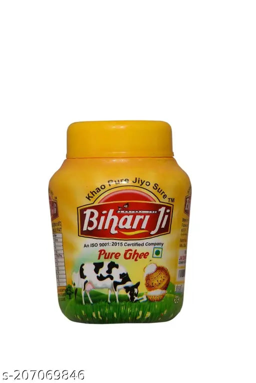 Bihari ji Pure Desi Ghee - Desi Ghee with Rich Aroma - 500ML JAR 1