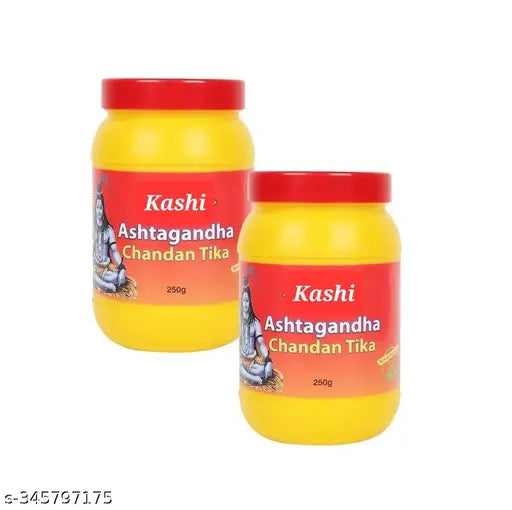Kashi Pure Astagandha Yellow Powder Chandan Tika (pack of   500 g )