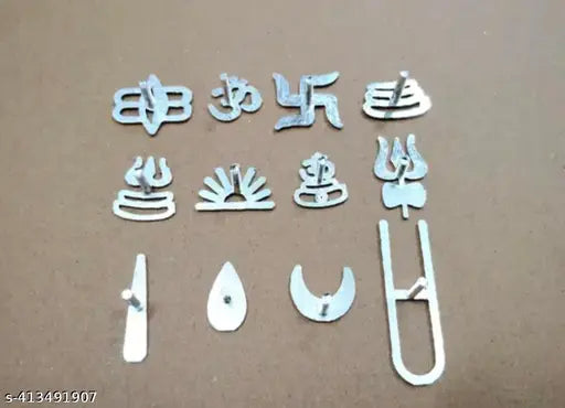 12 Chandan Tilak Stamp Forehead Free With Manglam Red Chandan Box Pack Of 13