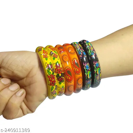 Wooden bangles set