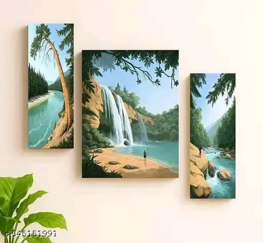 KDCRAFT Premium Modern Art Wall Painting For Home | Office| Living Room|Best decorative item for home décor (12X18)