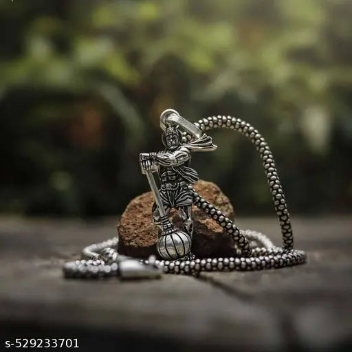 Hanuman Pendant and Bracelet for Men and Women (Combo)