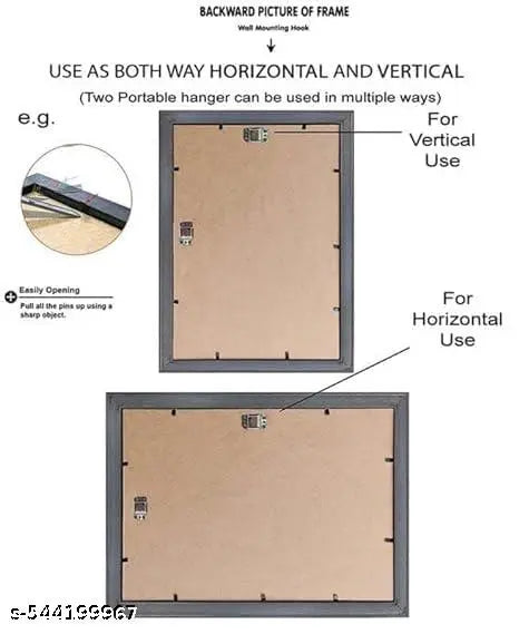 SINGODIYA INDUSTRIES Chhatrapati Shivaji Maharaj Photo Frame, Spiritual Wall Art, Decorative Wooden Frame for Home, Office, Temple, Living Room, 10 x 14 Inch