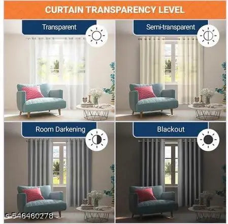 Kids Cartoon Printed  Grommet Curtains For Window, Kids Room, Bedroom Playroom Pack of 2 Pieces (4x5 Feet)