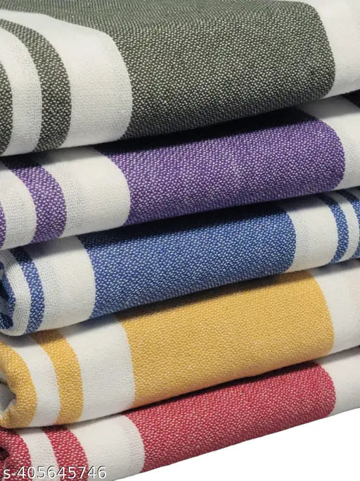 Yaanthiv's Premium Bath Towels, Pack of 5 Cotton Towel Combo (Standard, 5), 300 GSM, 78 CM X 154 CM, Washable and Quick Dry Towels/Washable and Quick Dry Towels/Light Weight, Fast Absorbing