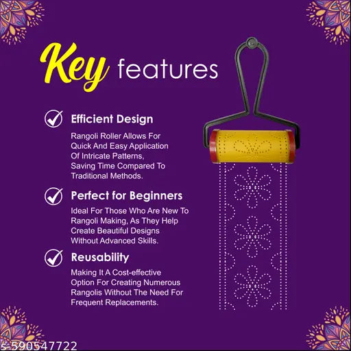 Kitoarts Rangoli Tool Kit, Rangoli Making Tools Kit, Rangoli Set, Rangoli fillers, Rangoli Pen, Rangoli Borders Making Kit,Rangoli Making Equipment, Rangoli Fillers, Rangoli Outline Pen, Rangoli Pen, Rangoli Designs, Art And Craft, Home Decoration, Combo