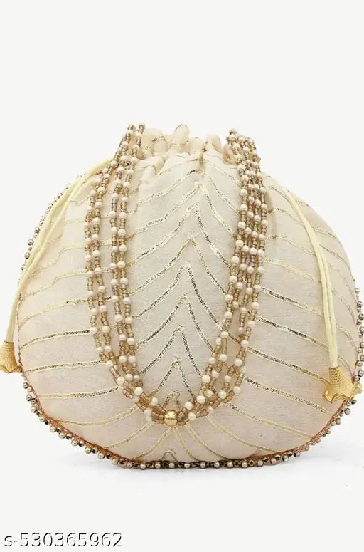 Premium Designed Embroidery Bridal Potli bags,potli purse for ladies,ethnic potli pouches for return gift traditional potli bags