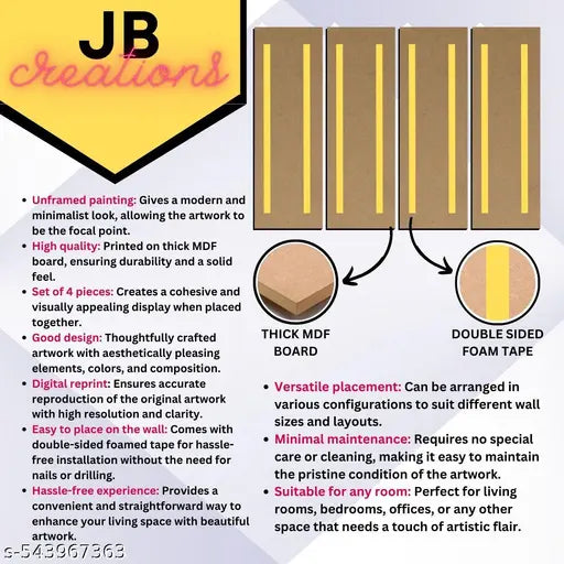 Big Shiva Home Decor Painting Digital Reprint Painting 30x18 inches (5 Panel Painting)