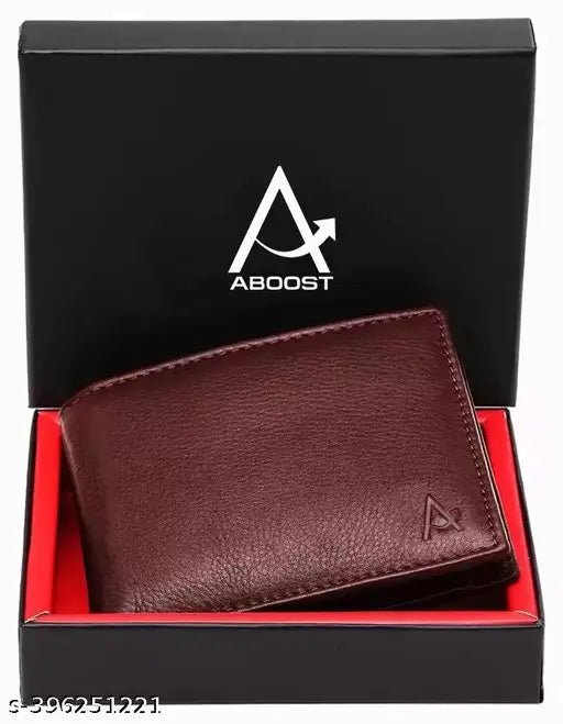 ABOOST RFID Protected 100% Genuine Leather Wallets for Men