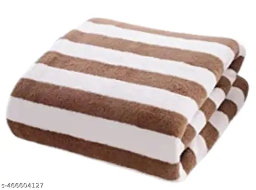 BROWN COLOUR  SOFT TOWEL LUXURY PACK OF 1 FOR DAILY USE BEACH BATH HAIR SPORTS  KIDS