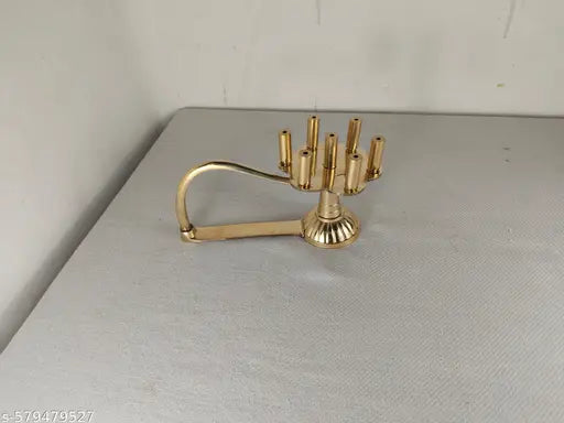Heavy Brass Antique Incence Holder. Seekh Aarti  Made by Heavy Brass.(350 gm)