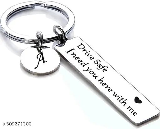 Drive safe keychain for boyfriend I love  keychains I need here with me key rings