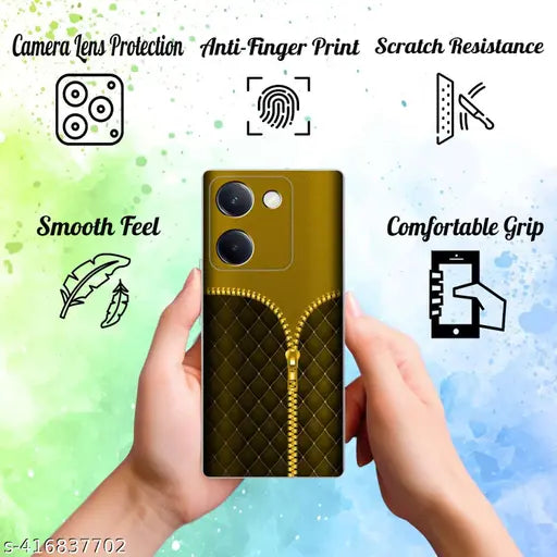 vivo Y200 Pro 5G Back Cover Printed Soft Case
