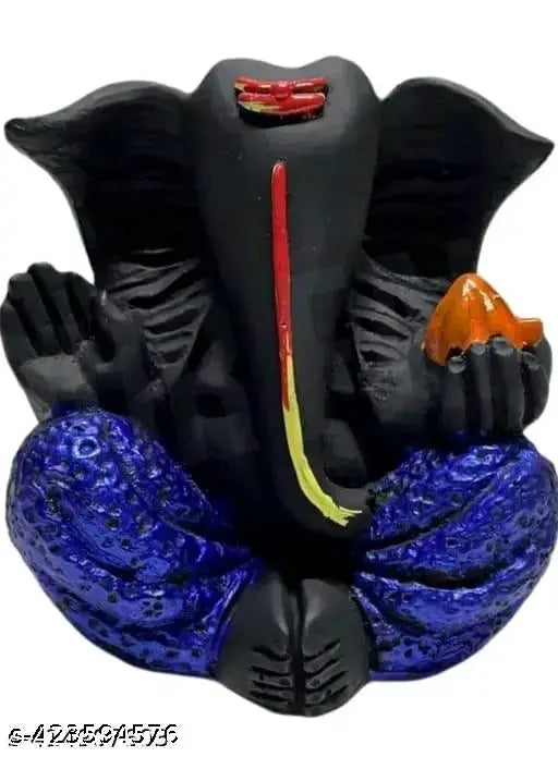 GV Ganesha Statue For Home Temple Decoration I Ganesha Idol For Car Dashboard I Ganesha Statue I Ganesha Ji Murti I Ganesha Idol I Ganesha Chaturthi Decoration
