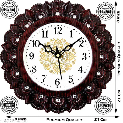 Premium Quality Analog Wall Clock 21cm X 21cm