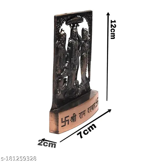 Graceful Metal Special Diwali Pujan Ganesha Sarswati Maha Laxmi Idols