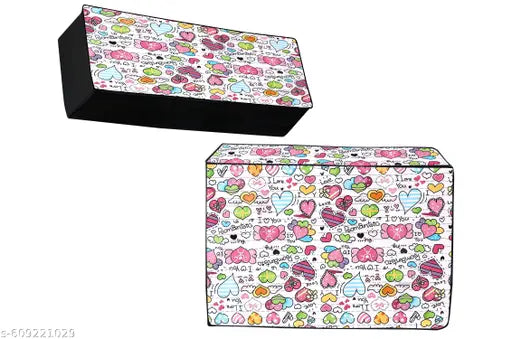 Split AC Cover for 1.5 Ton | Indoor (40x10x13 in) + Outdoor (35x15x12 in) | Waterproof & Dustproof | Printed Design