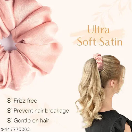 12pcs Premium Silk Satin Scrunchies juda for women and girls